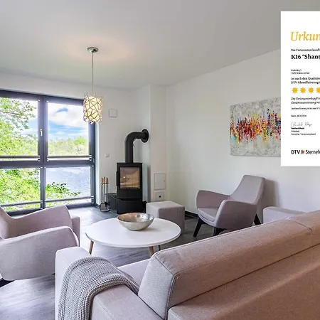 公寓 Ferienwohnung Shanti-suite - Sauna & Seegrundstueck